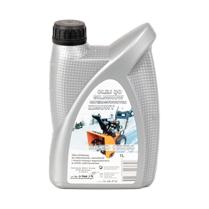 Olej do odśnieżarki KRYSIAK 10W30 OL AK 4T1Z 1000 ml