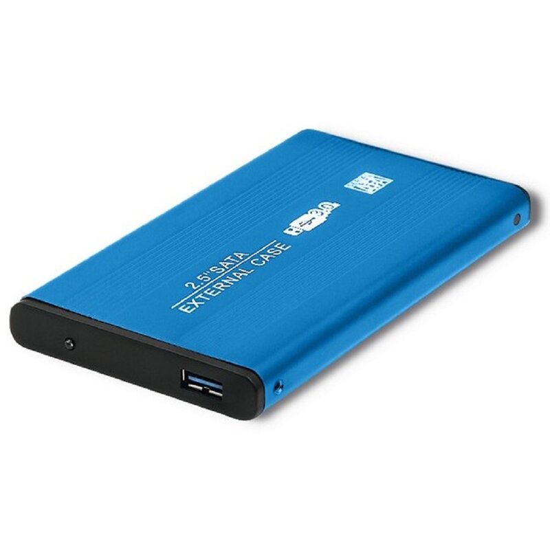 Qoltec 51859 HDD SSD 2.5" SATA3 USB 3.0 Niebieski