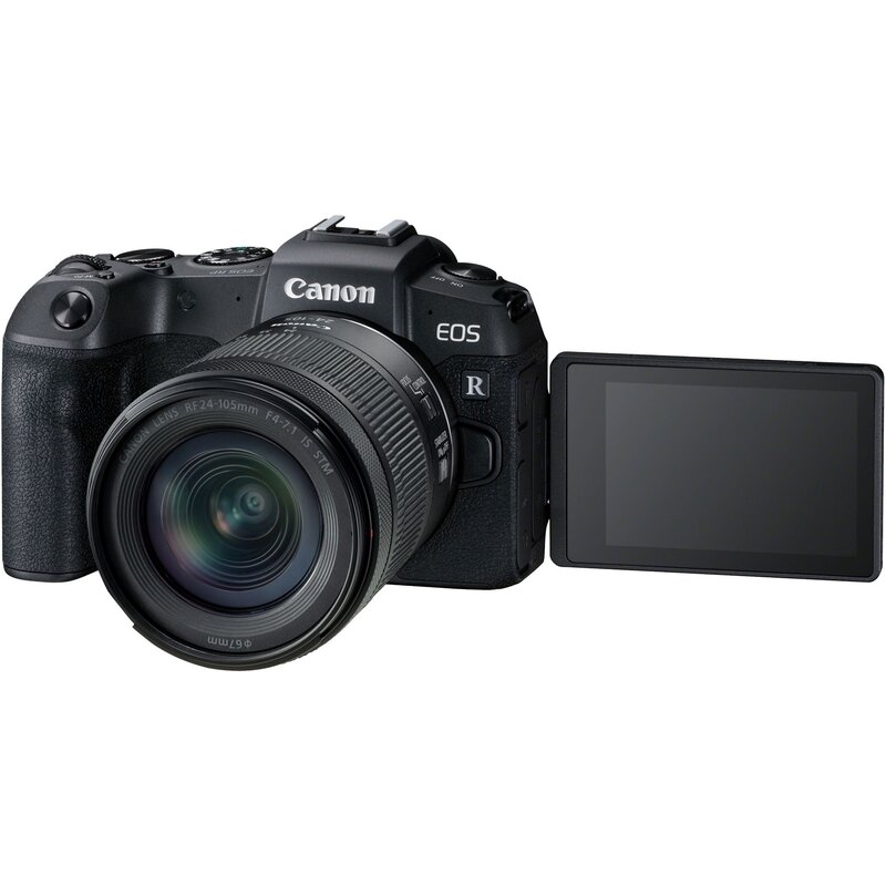 Aparat bezlusterkowy CANON EOS RP + Obiektyw RF 24-105 mm f/4-7.1 IS STM, Full Frame, 26.2Mpix, UHD 4K