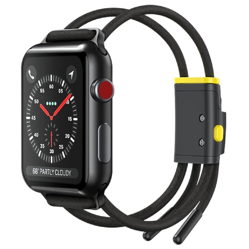 Pasek BASEUS do Apple Watch do koperty 38/40mm Szaro-żółty