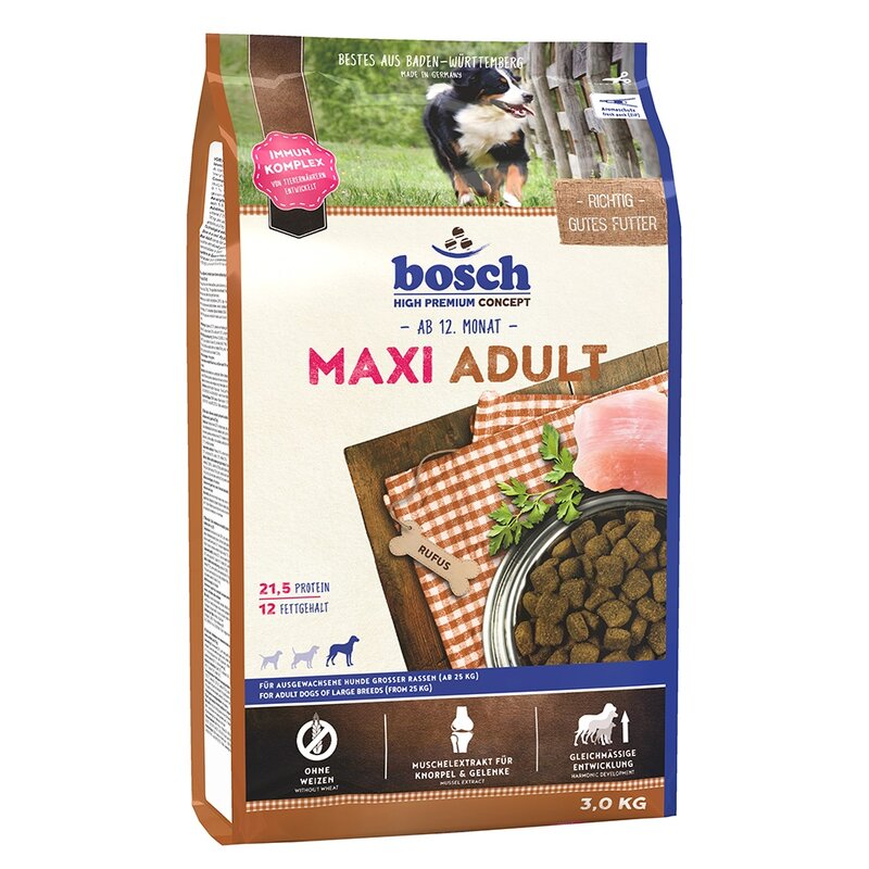Karma dla psa BOSCH Maxi Adult 3 kg