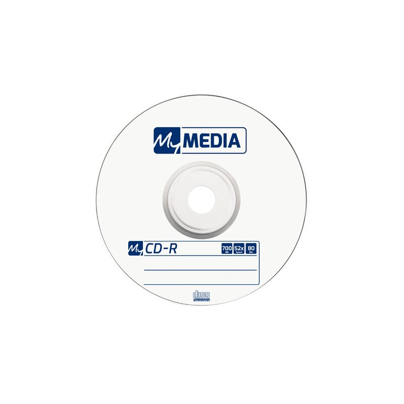 Płyta MY MEDIA Spindle CD-R, 700 MB, 52x (10 szt.)