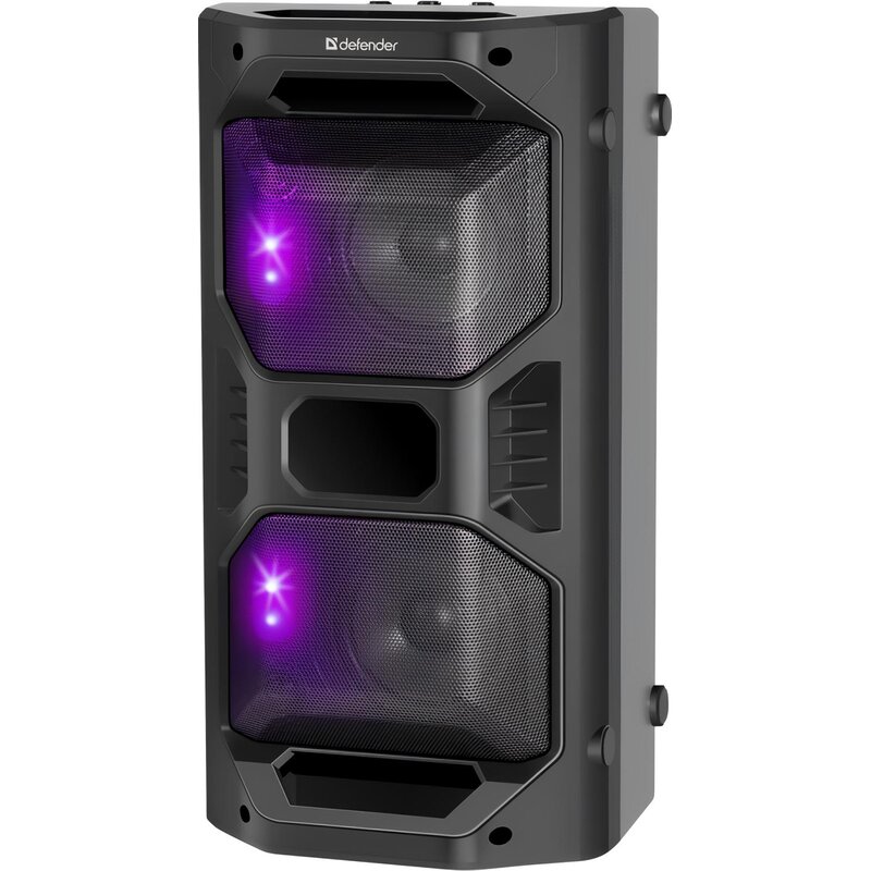 Power audio DEFENDER Rage Radio FM Czarny