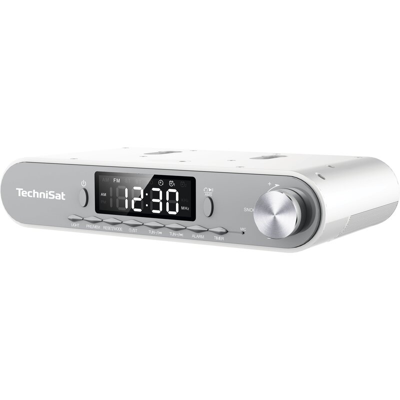 TechniSat KitchenRadio Radio FM Bluetooth Biało-srebrny