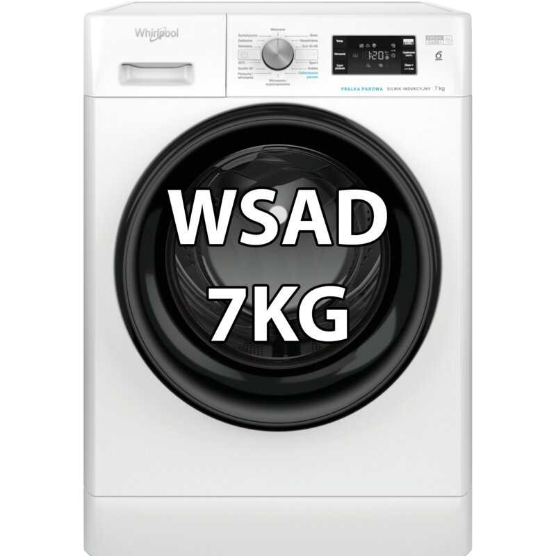 Pralka WHIRLPOOL FFB7038BVPL 7kg 57.5cm 1000obr