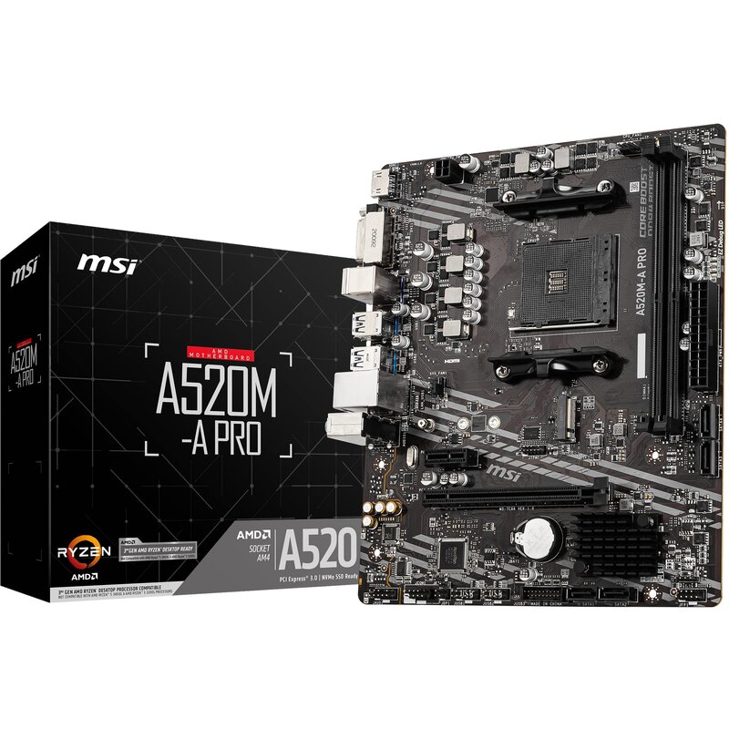 Płyta główna MSI A520M-A PRO