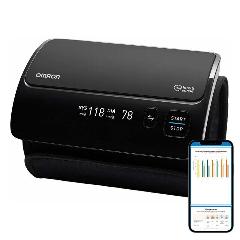 Ciśnieniomierz OMRON Evolv Czarny