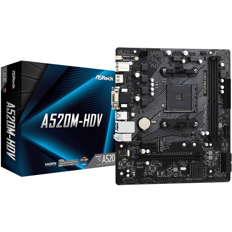 Płyta główna ASROCK A520M-HDV