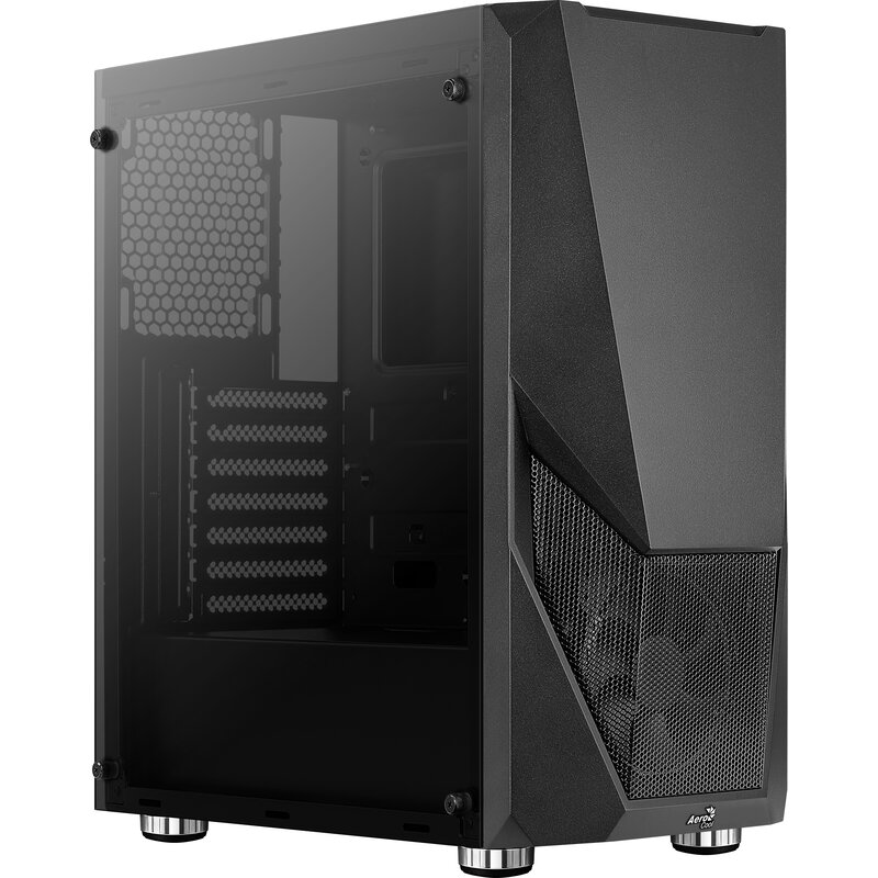 OBUDOWA AEROCOOL PGS ZAURON FRGB-G-BK-v1 BLACK