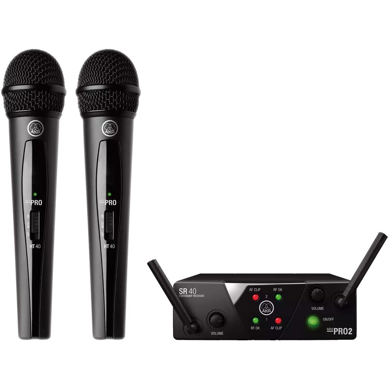 System bezprzewodowy AKG WMS40 Mini Dual Vocal Set Band-US25