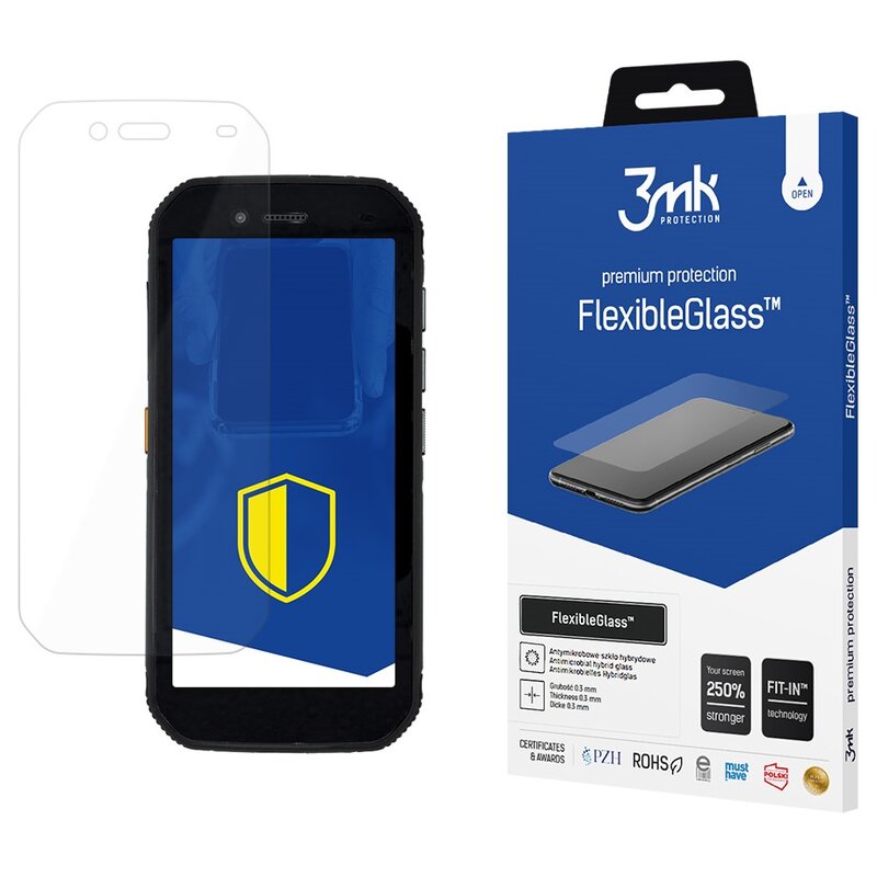 Szkło hybrydowe 3MK FlexibleGlass do Cat S42