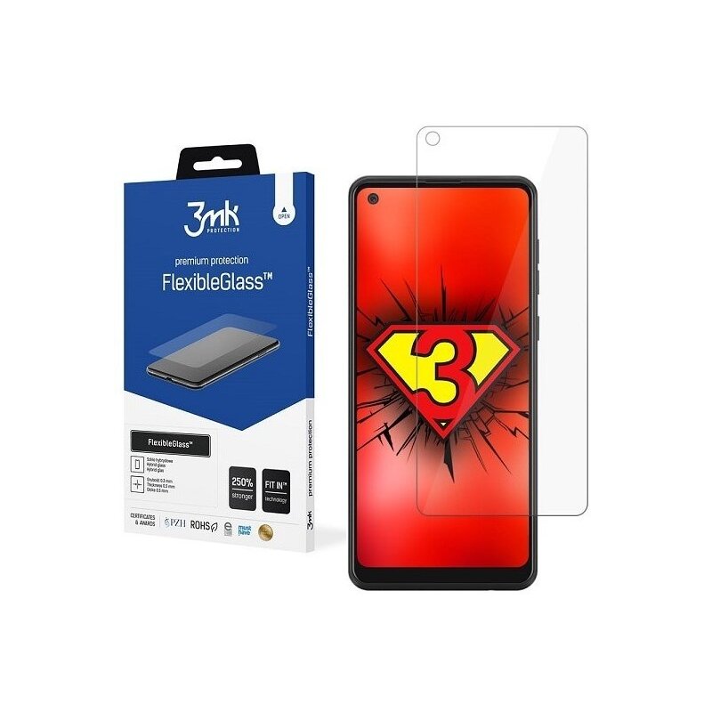 Szkło hybrydowe 3MK FlexibleGlass do Samsung Galaxy A21