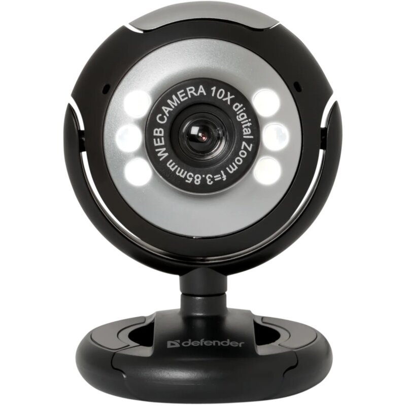 Kamera internetowa DEFENDER C-110 USB-A / Mini Jack 3.5 mm - 480p