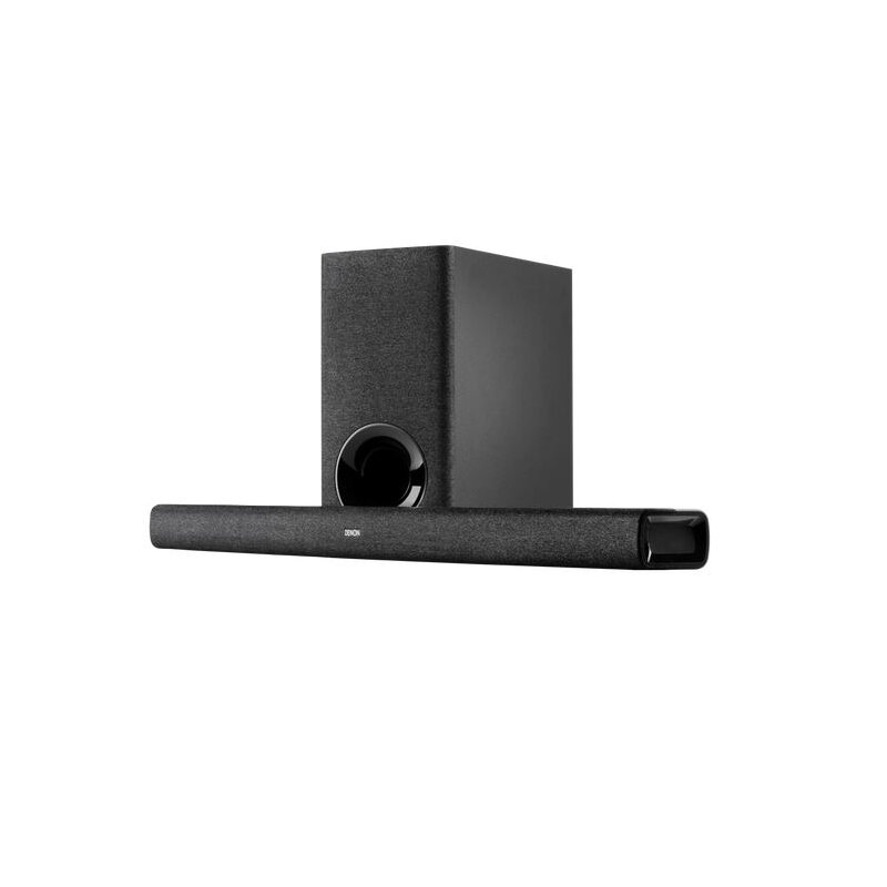 Soundbar DENON DHT-S416C Czarny 2.1-kanałowy, Bezprzewodowy Subwoofer, Wi-Fi, HDMI ARC, Dolby Digital, 3 tryby dźwięku