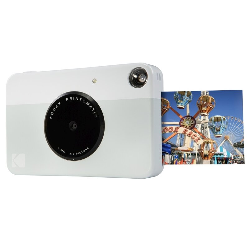 Aparat natychmiastowy KODAK Printomatic Szary + Wkład (20 zdjęć)