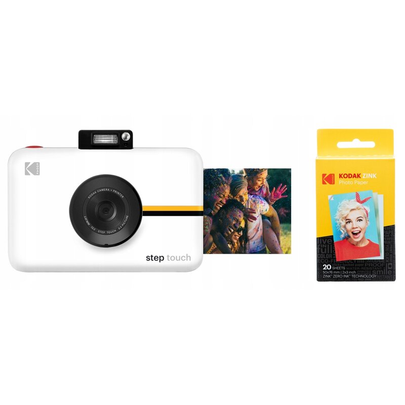 Aparat KODAK Step Touch Biały+ Wkład (20 zdjęć)