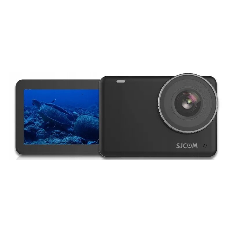 Kamera sportowa SJCAM SJ10 PRO WiFi Filmy 4K 60fps 12MP, Obudowa wodoodporna, uchwyty