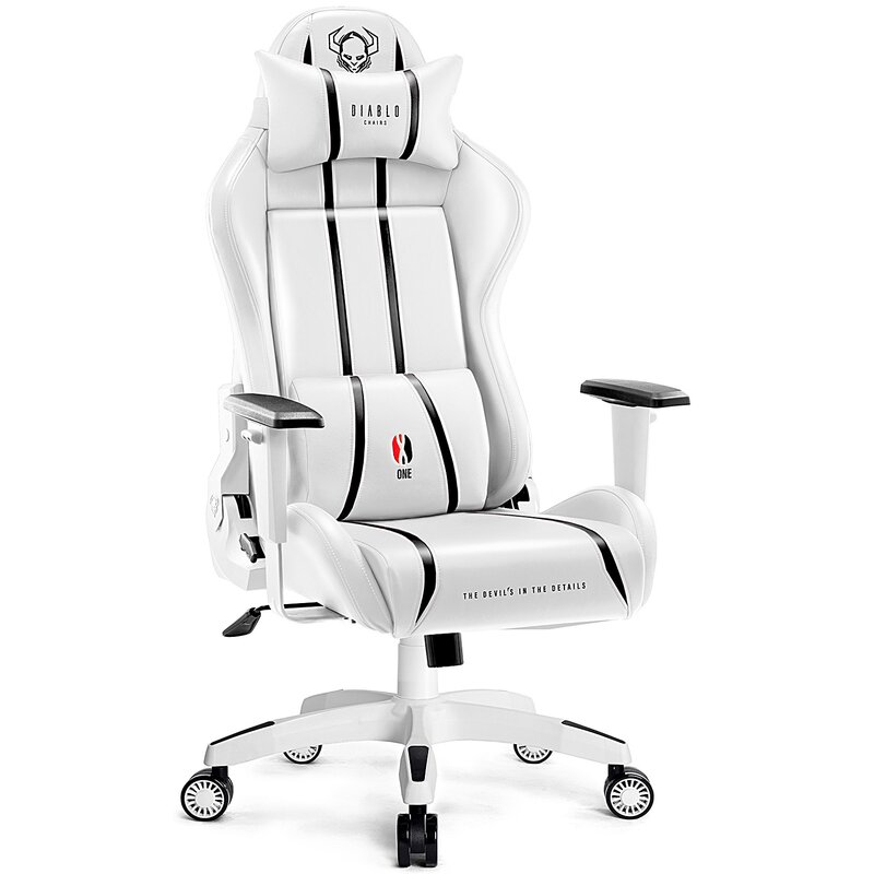 Diablo Chairs X-One 2.0 Normal Size Biało-czarny