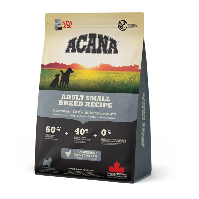 Karma dla psa ACANA Adult Small Breed Recipe Drób z jajkami i rybą 2 kg