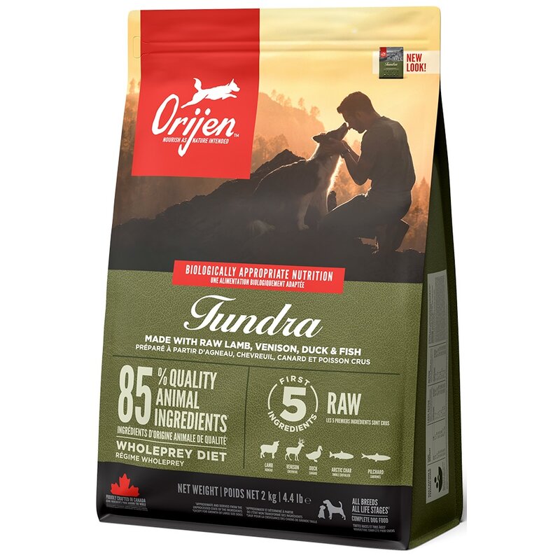Karma dla psa ORIJEN Tundra Kaczka z rybą i dziczyzną 2 kg