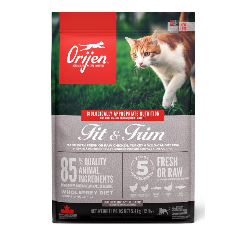 Karma dla kota ORIJEN Cat Fit & Trim 5.4 kg