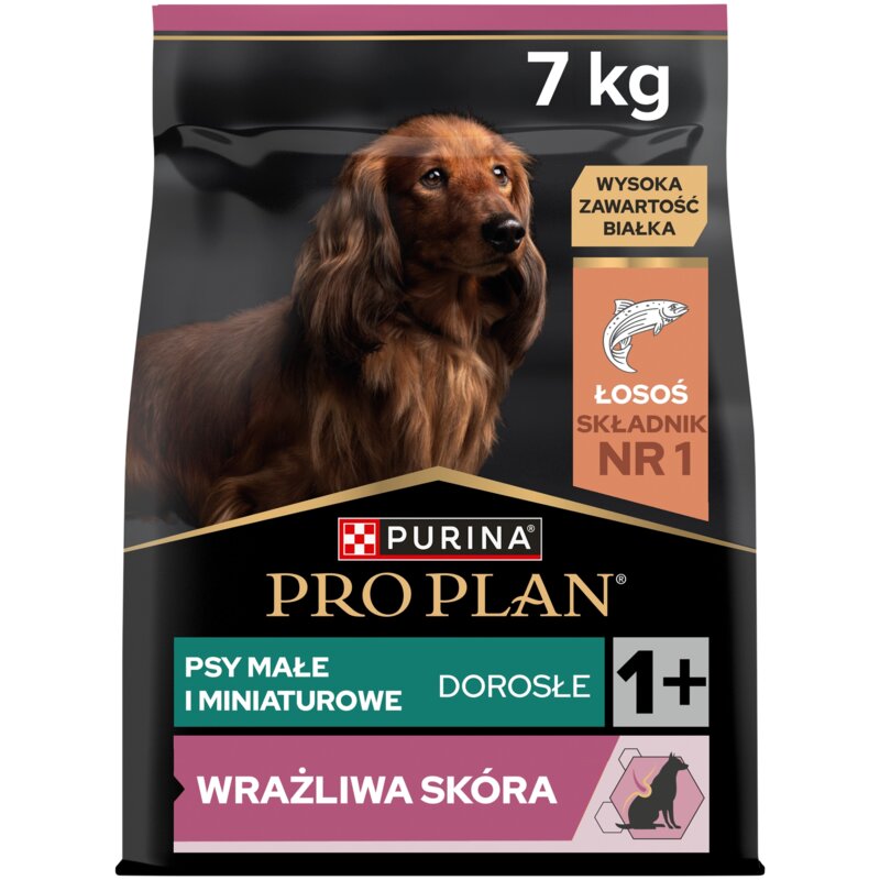 Karma dla psa PURINA Pro Plan Small & Mini Sensitive Skin Łosoś 7 kg