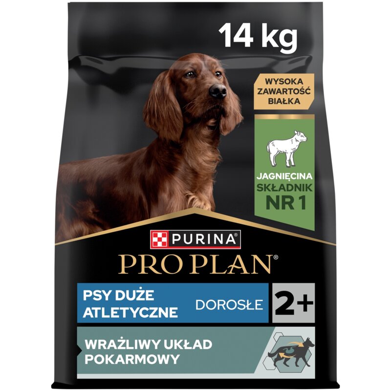 Karma dla psa PURINA Pro Plan Athletic Sensitive Digestion Jagnięcina 14 kg
