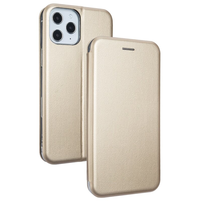 Etui BOOK MAGNETIC do Apple iPhone 12 Pro Max Złoty