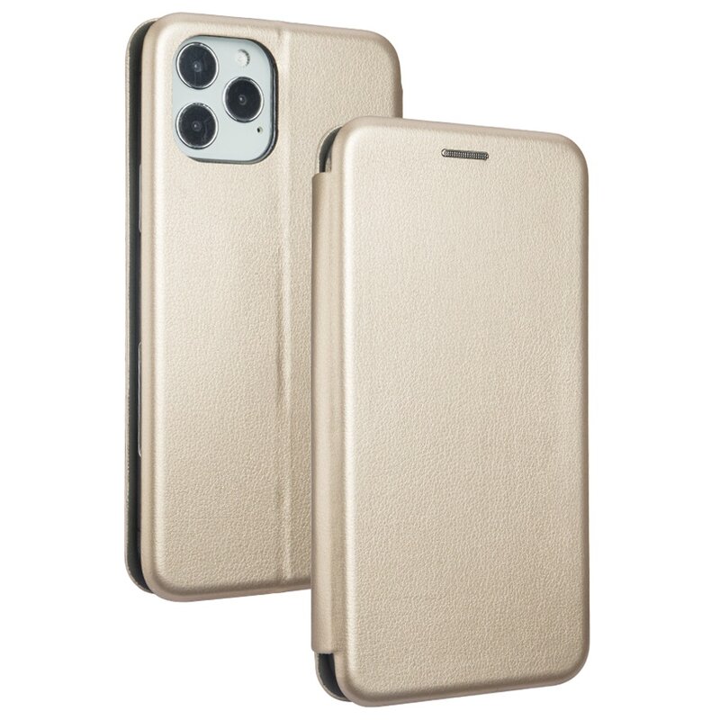 Etui BOOK MAGNETIC do Apple iPhone 12/12 Pro Złoty