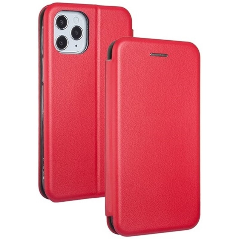 Etui BOOK MAGNETIC do Apple iPhone 12 mini Czerwony