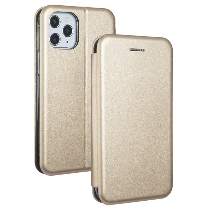 Etui BOOK MAGNETIC do Apple iPhone 12 mini Złoty