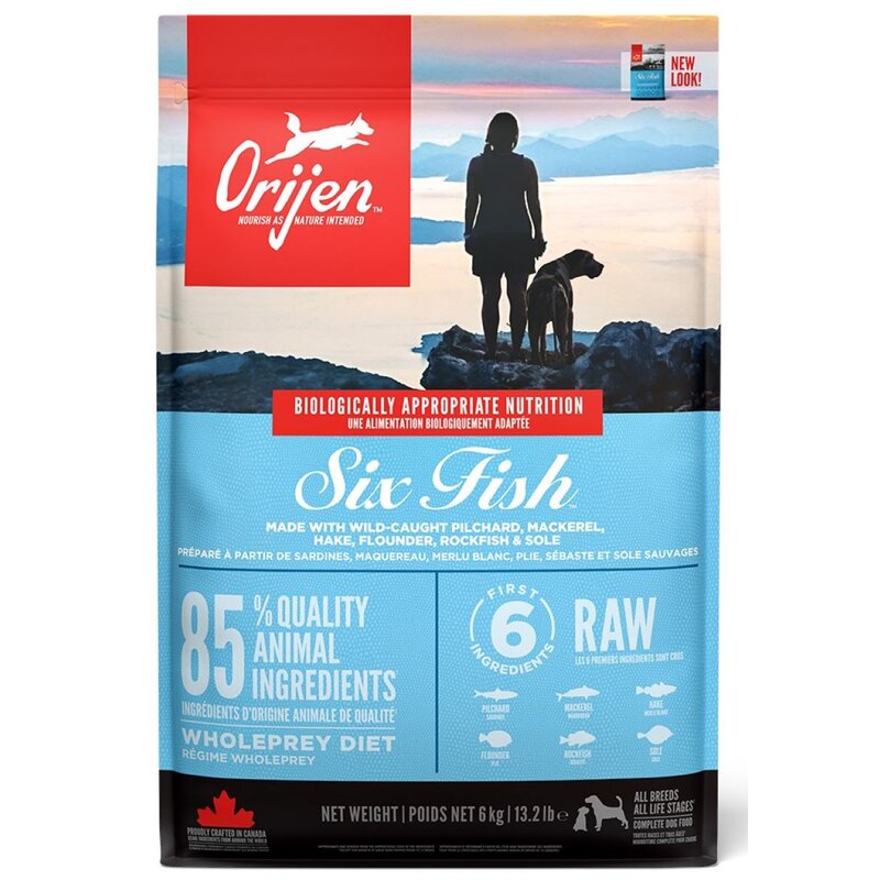 Karma dla psa ORIJEN Six Fish Ryba 2 kg