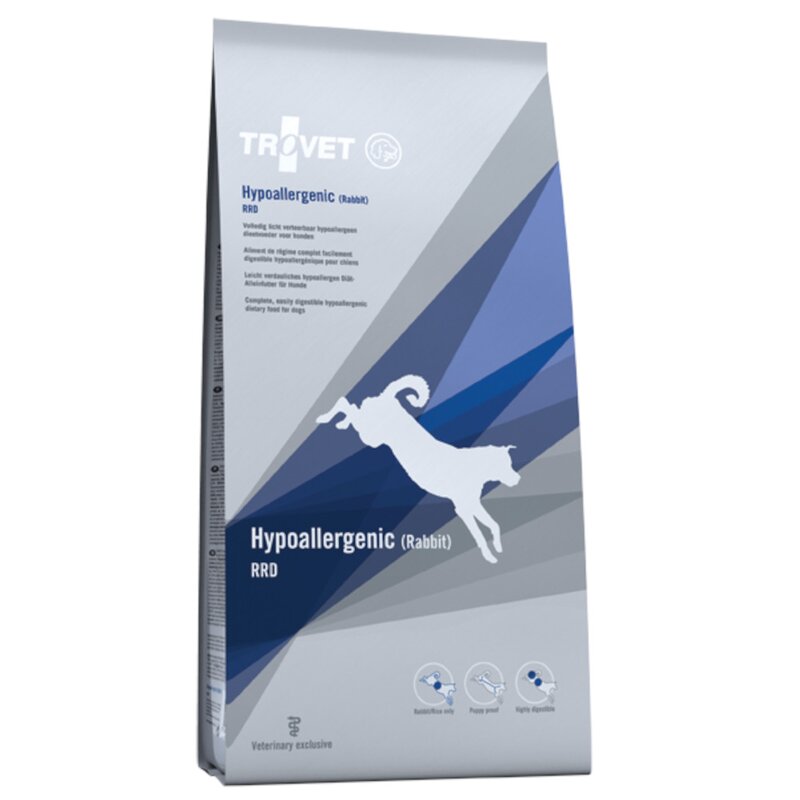 Karma dla psa TROVET Hypoallergenic RRD z Królikiem 12.5 kg
