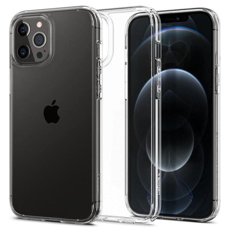 Etui SPIGEN Ultra Hybrid do Apple iPhone 12/12 Pro Przezroczysty