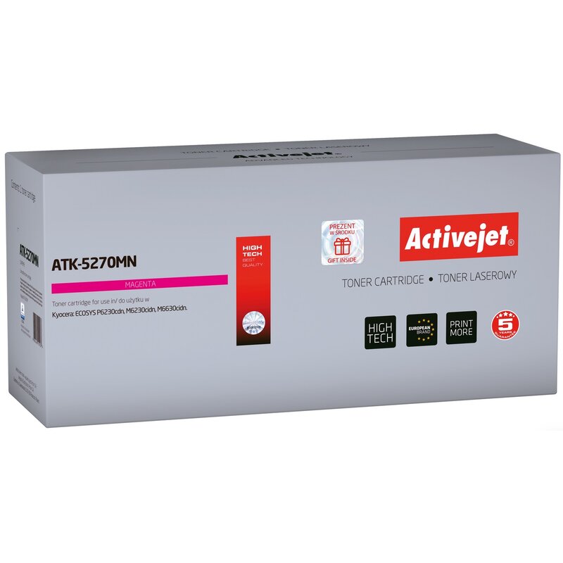 ActiveJet ATK-5270MN (zamiennik TK-5270M) Purpurowy