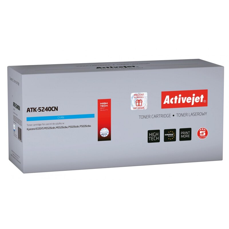 ActiveJet ATK-5240CN (zamiennik TK-5240C) Błękitny