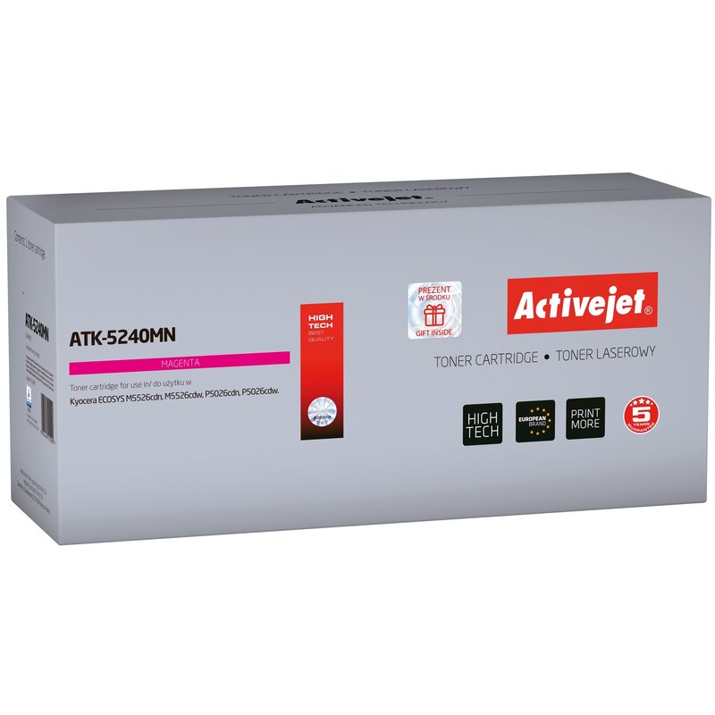 ActiveJet ATK-5240MN (zamiennik TK-5240M) Purpurowy