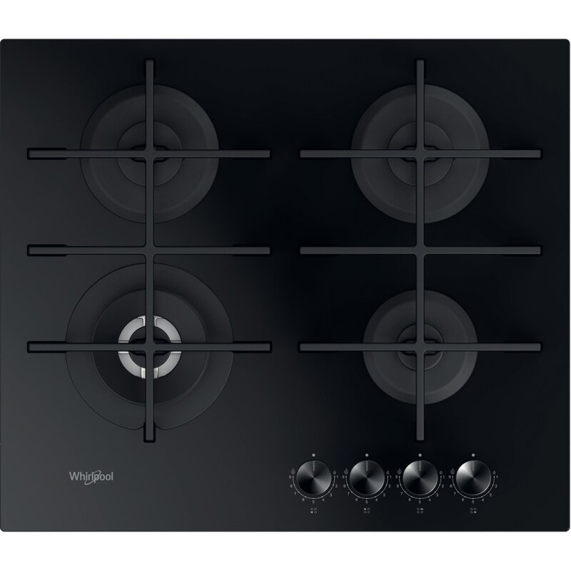 Płyta gazowa WHIRLPOOL AKWL628NB MultiLevel Flame WOK Wysokowydajne palniki 59cm