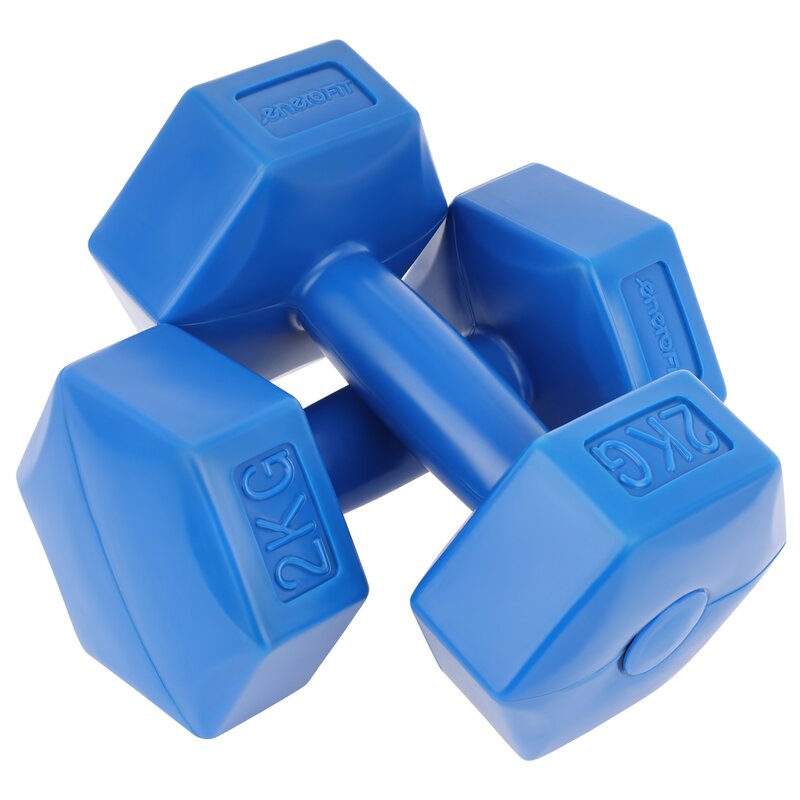 Zestaw hantli EB FIT 1027029 (2 x 2 kg)