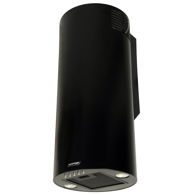 Okap MPM 31-OT-01 Czarny 300m3/h 61dB klasa C