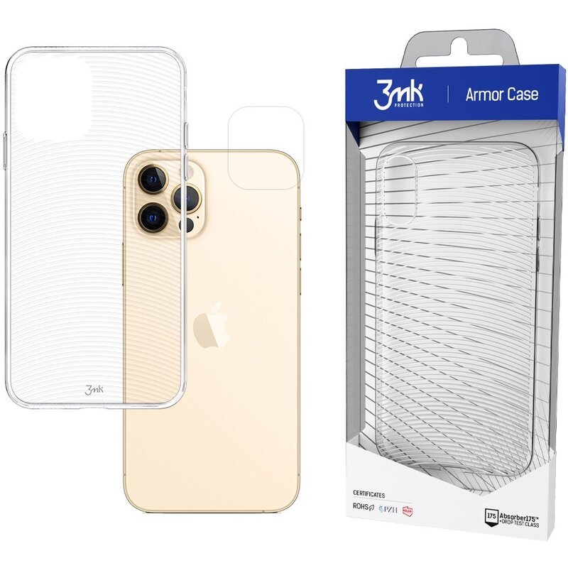 Etui 3MK Armor Case do Apple iPhone 12 Pro Max Przezroczysty