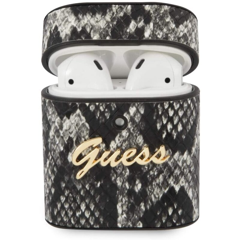 Etui na słuchawki GUESS Python Collection Czarny