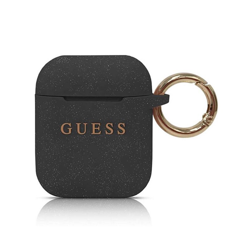 Guess GUACCSILGLBK AirPods Czarny