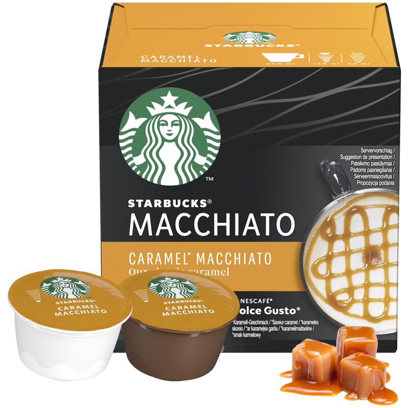 Starbucks Nescafe Dolce Gusto Caramel Macchiato 12szt.