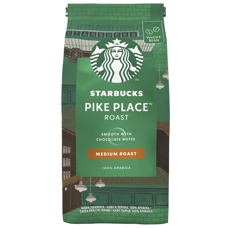 Kawa ziarnista STARBUCKS Pike Place Arabica 200 g