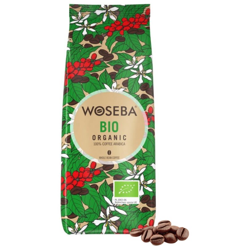 Kawa ziarnista WOSEBA Bio Organic Arabica 500 g