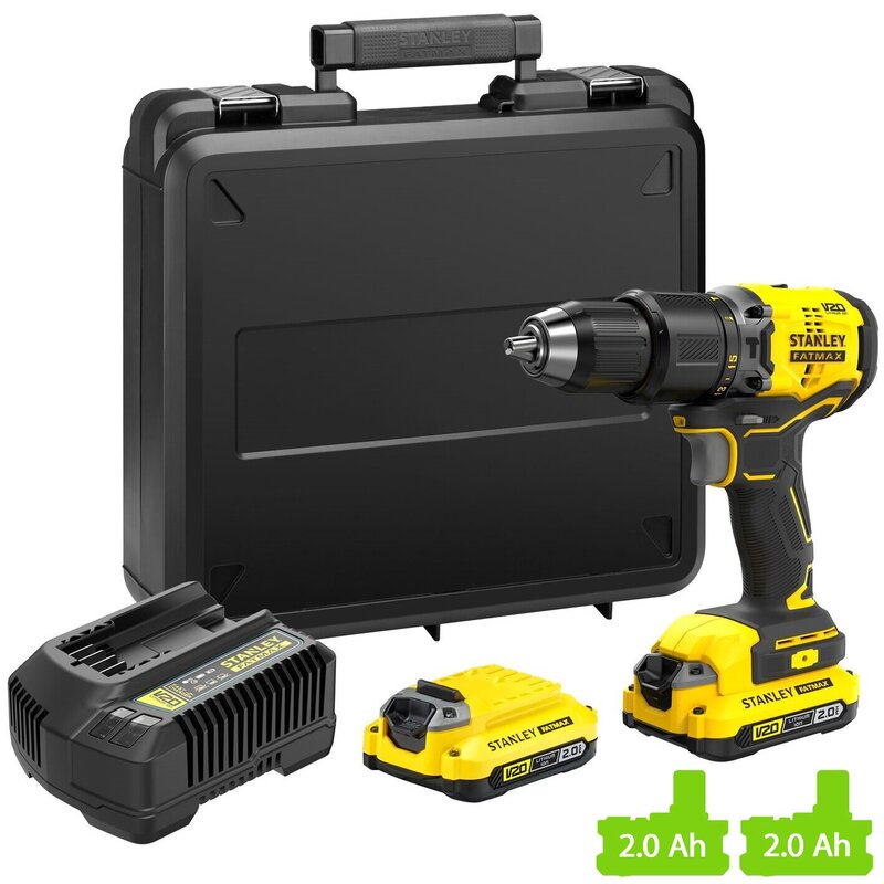 Wiertarko-wkrętarka udar 18V SFMCD715D2K STANLEY