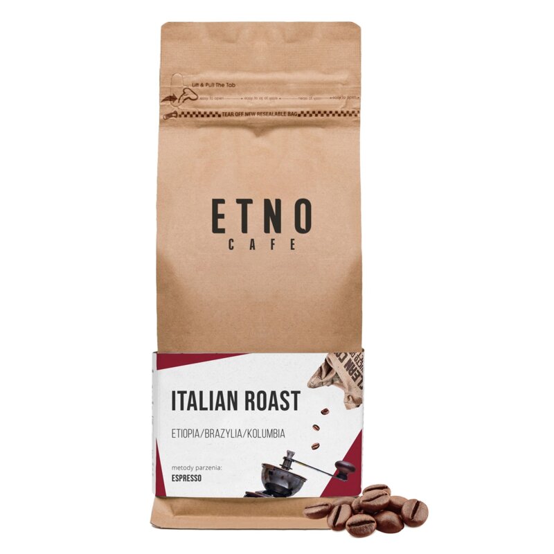 Kawa ziarnista ETNO CAFE Intercontinental Arabica 1 kg