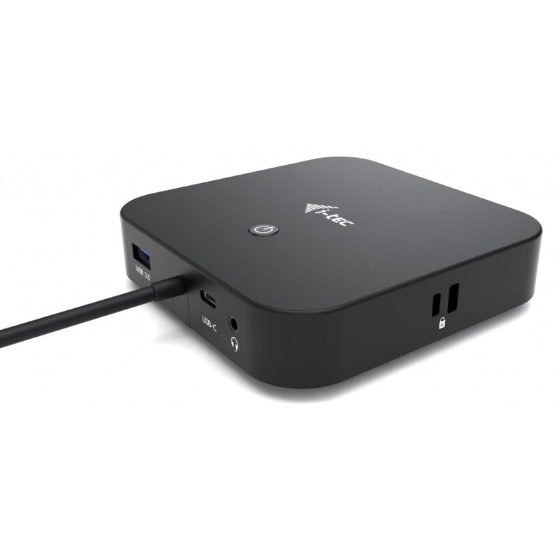 i-tec USB-C Dual Display Dock 2x Display Port PD 100 W