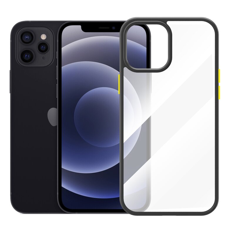 Etui ROCK Guard do iPhone 12 Pro Max Czarny